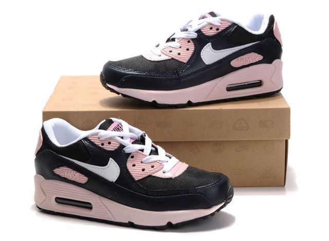 Nike Air Max 90 Mesh Bébé grise Chaussures Enfant